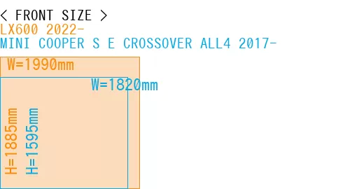 #LX600 2022- + MINI COOPER S E CROSSOVER ALL4 2017-